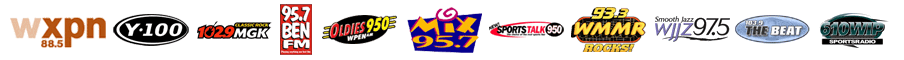 Philadelphia radio station logos